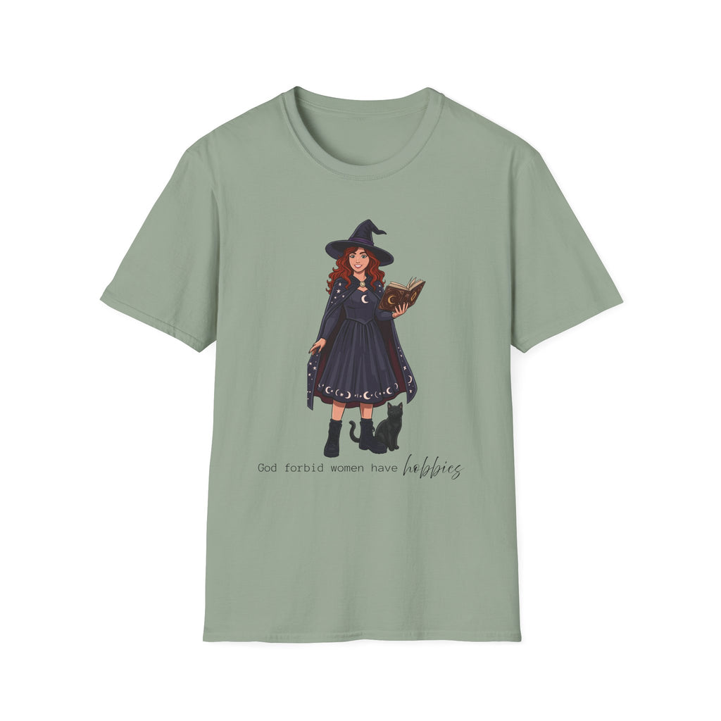 God forbid a women have hobbies - Witch (Style 2) Graphic T-Shirt