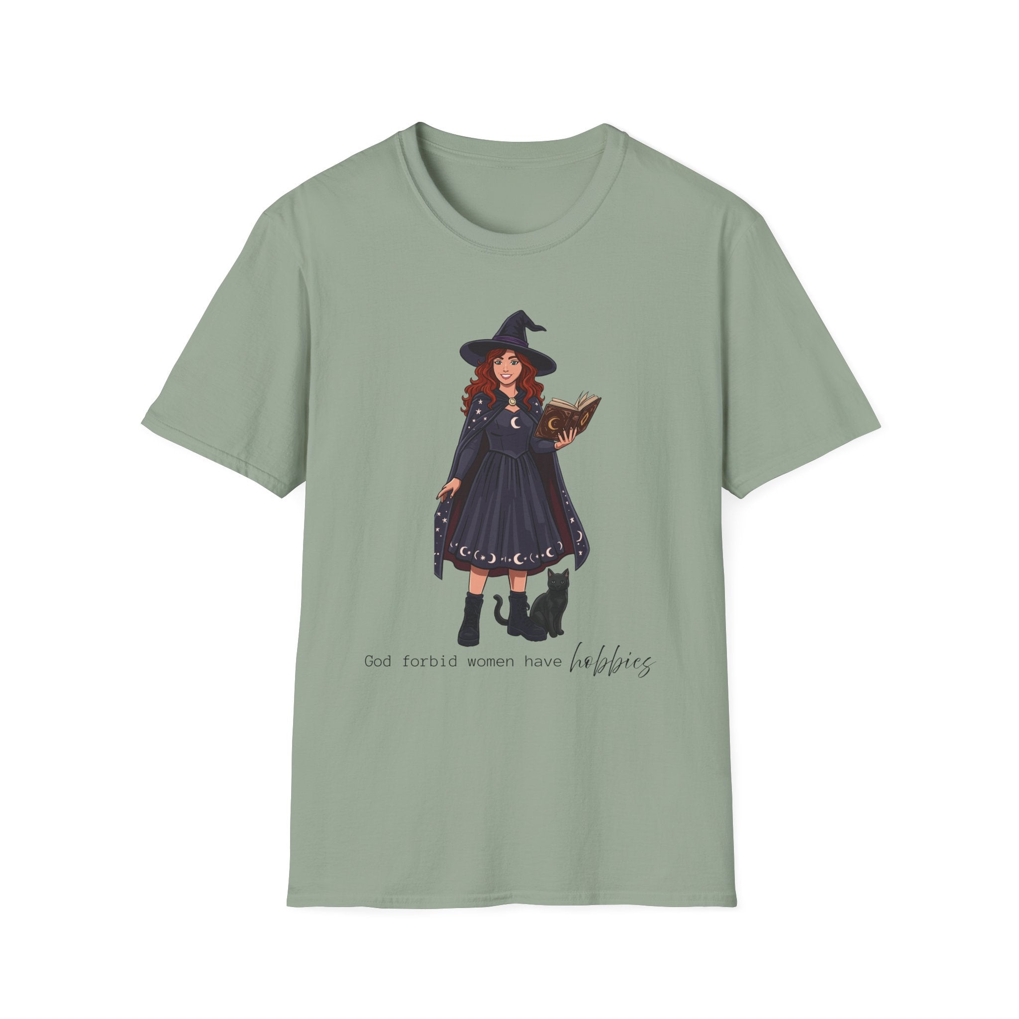 God forbid a women have hobbies - Witch (Style 2) Graphic T-Shirt