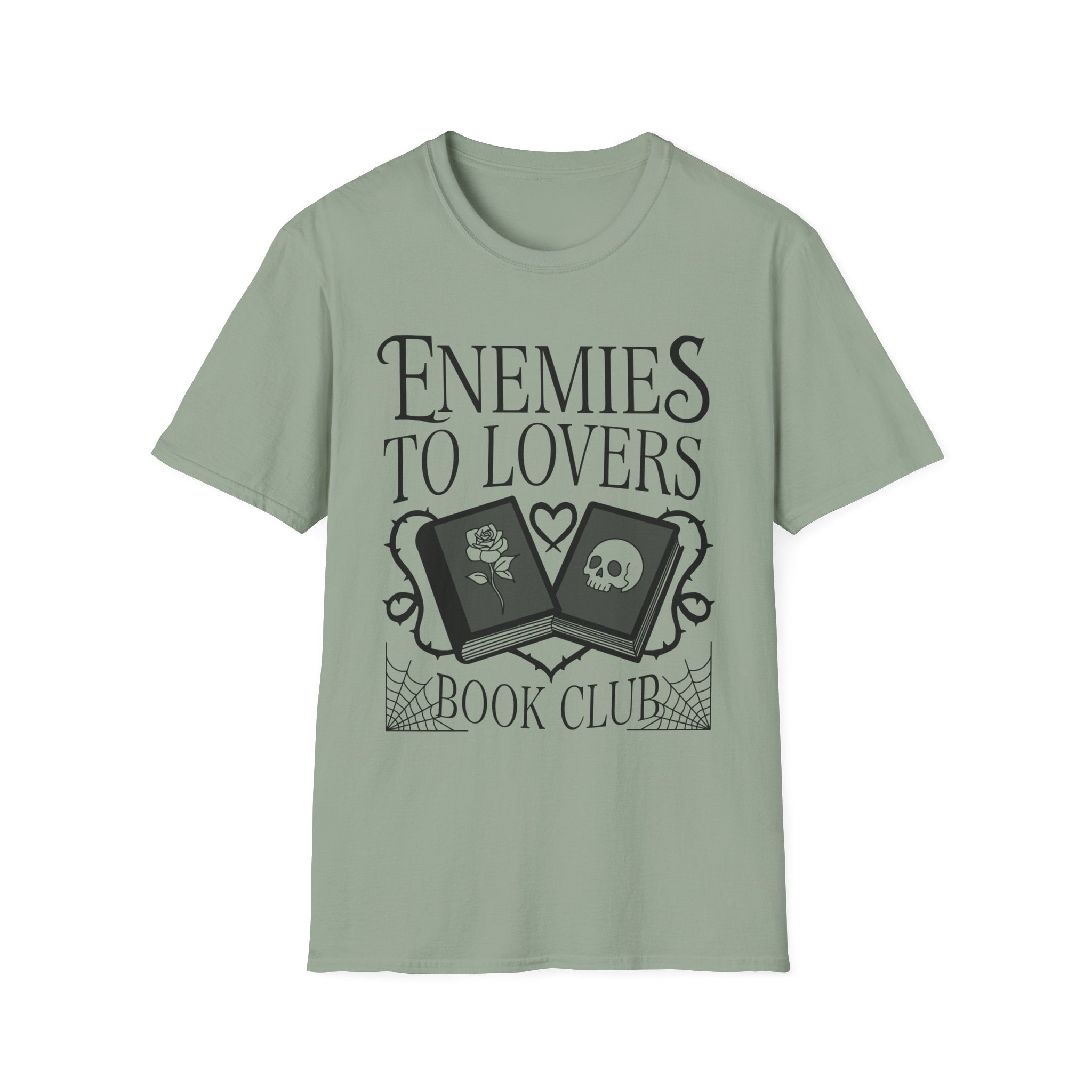 Enemies to lovers book club - Typography T-Shirt