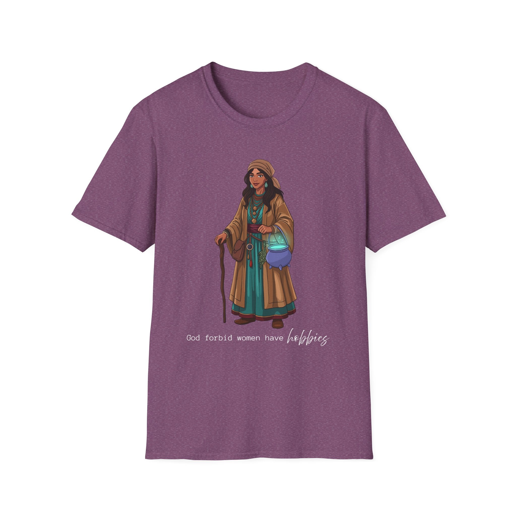 God forbid women have hobbies - Witch (Style 4) Graphic T-Shirt