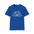 always reading - Heart Book T-Shirt