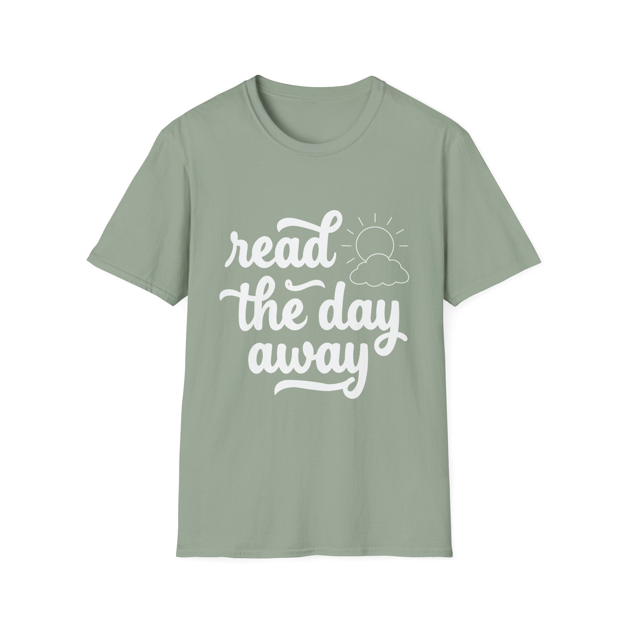 Read the Day Away - Typography T-Shirt