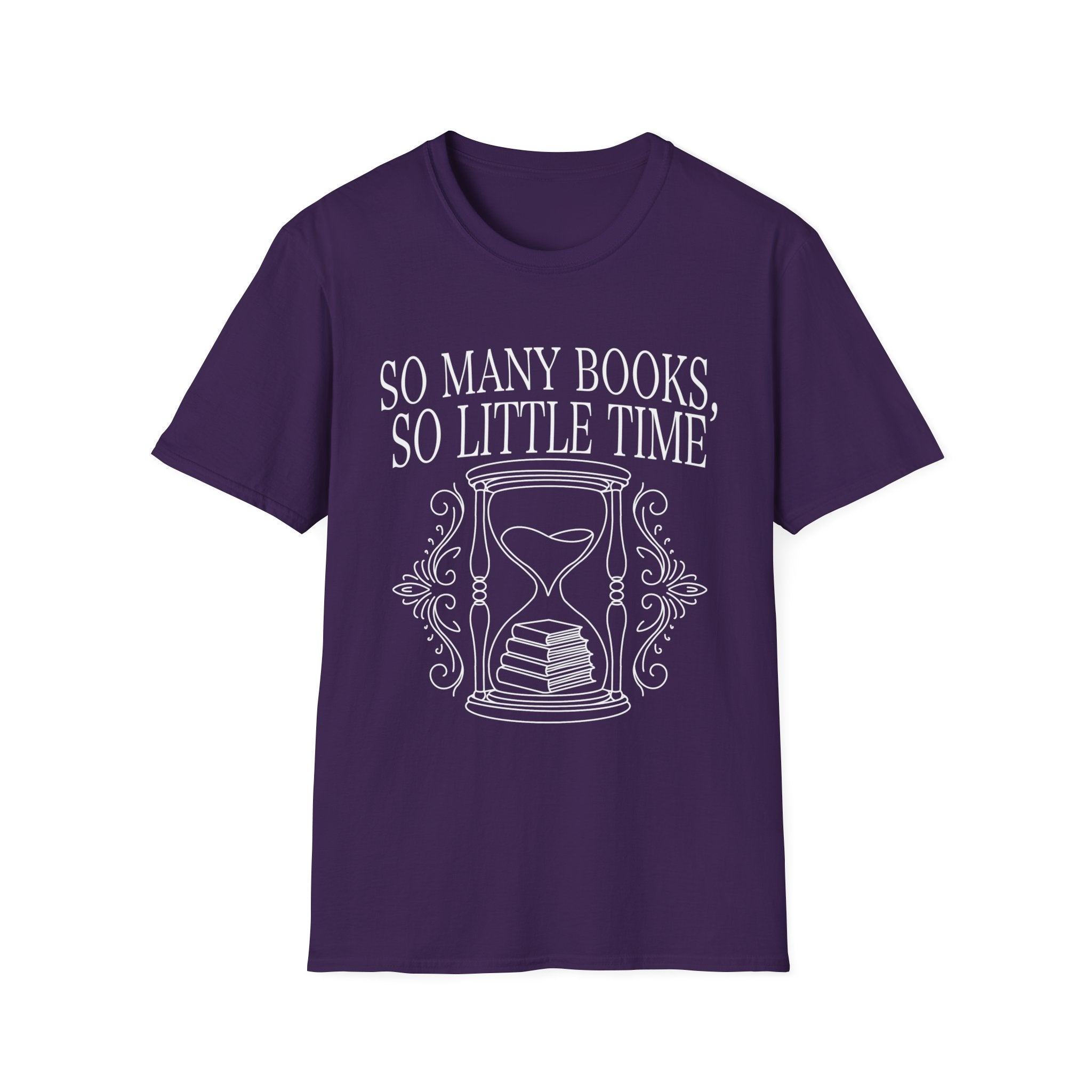 So many books, so little time - Typography T-Shirt