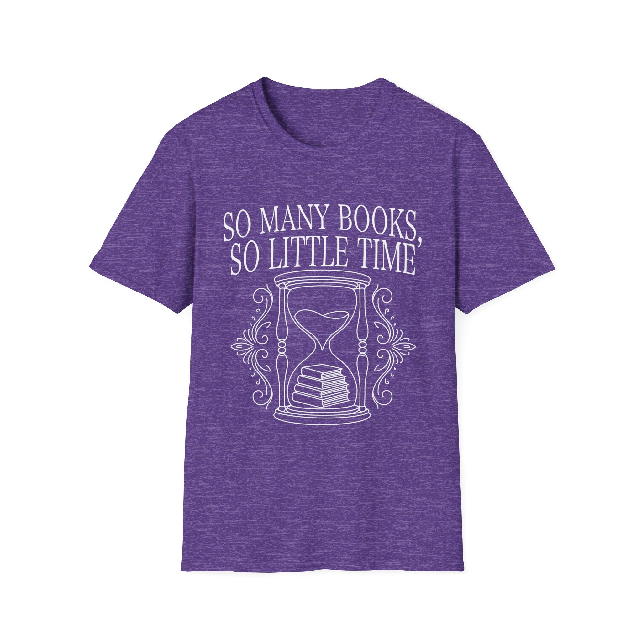 So many books, so little time - Typography T-Shirt