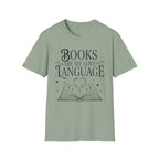 Books are my love language - Typography T-Shirt
