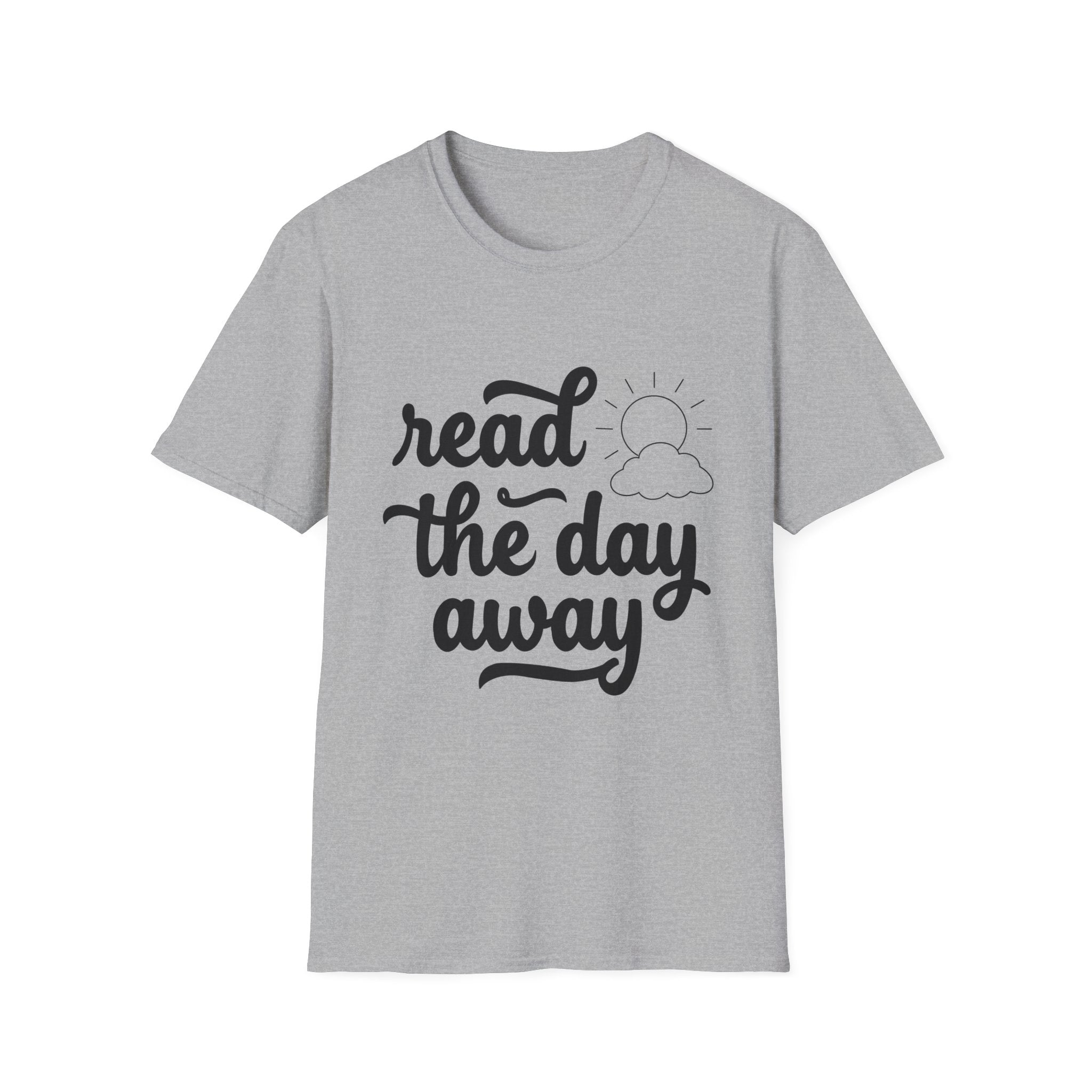 Read the Day Away - Typography T-Shirt