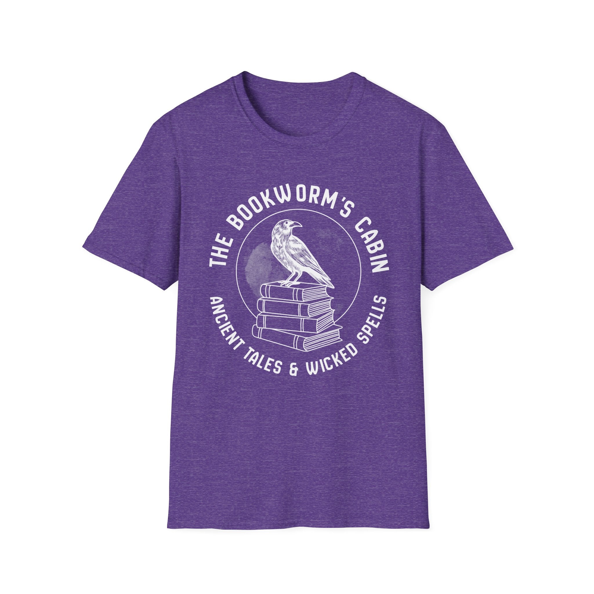 The bookworm's cabin - Typography T-Shirt