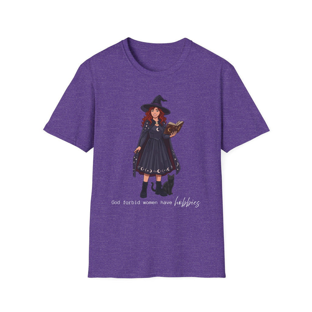 God forbid a women have hobbies - Witch (Style 2) Graphic T-Shirt