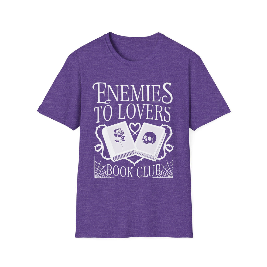 Enemies to lovers book club - Typography T-Shirt