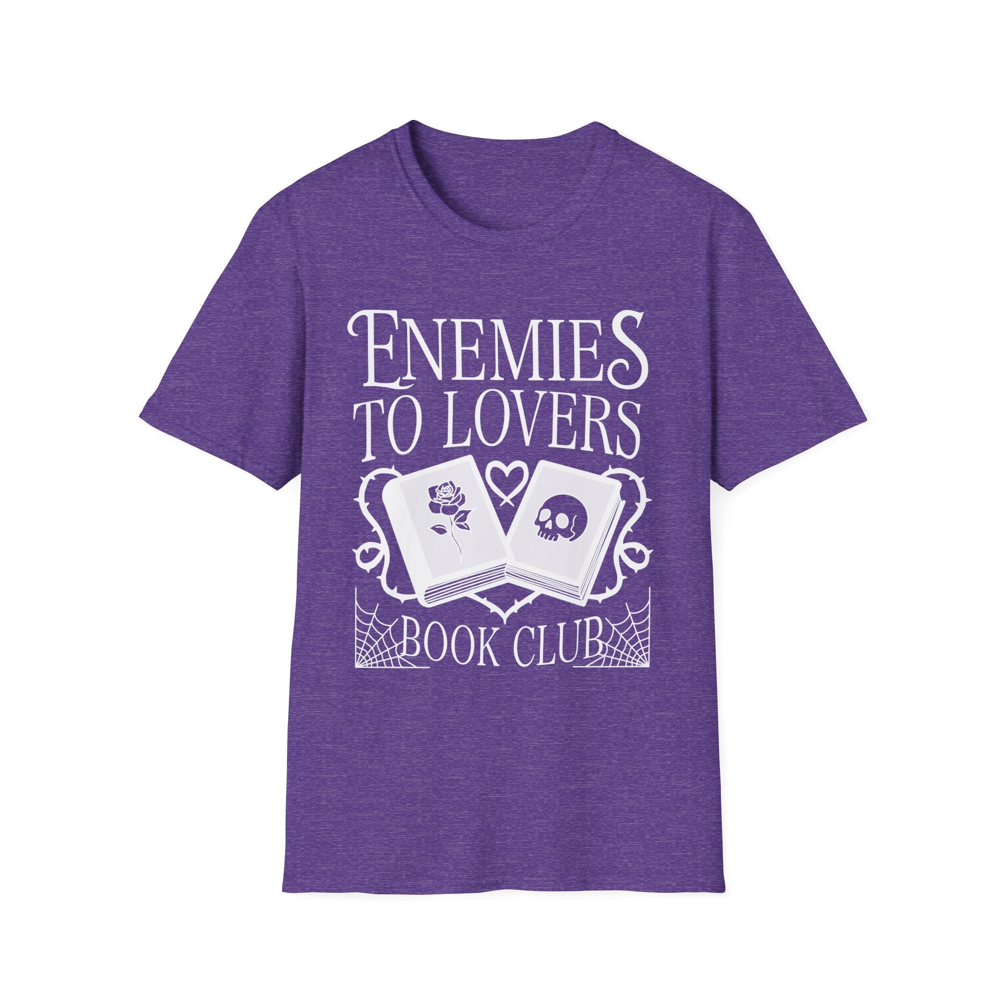 Enemies to lovers book club - Typography T-Shirt
