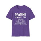 Reading is my self care - Heart Book T-Shirt