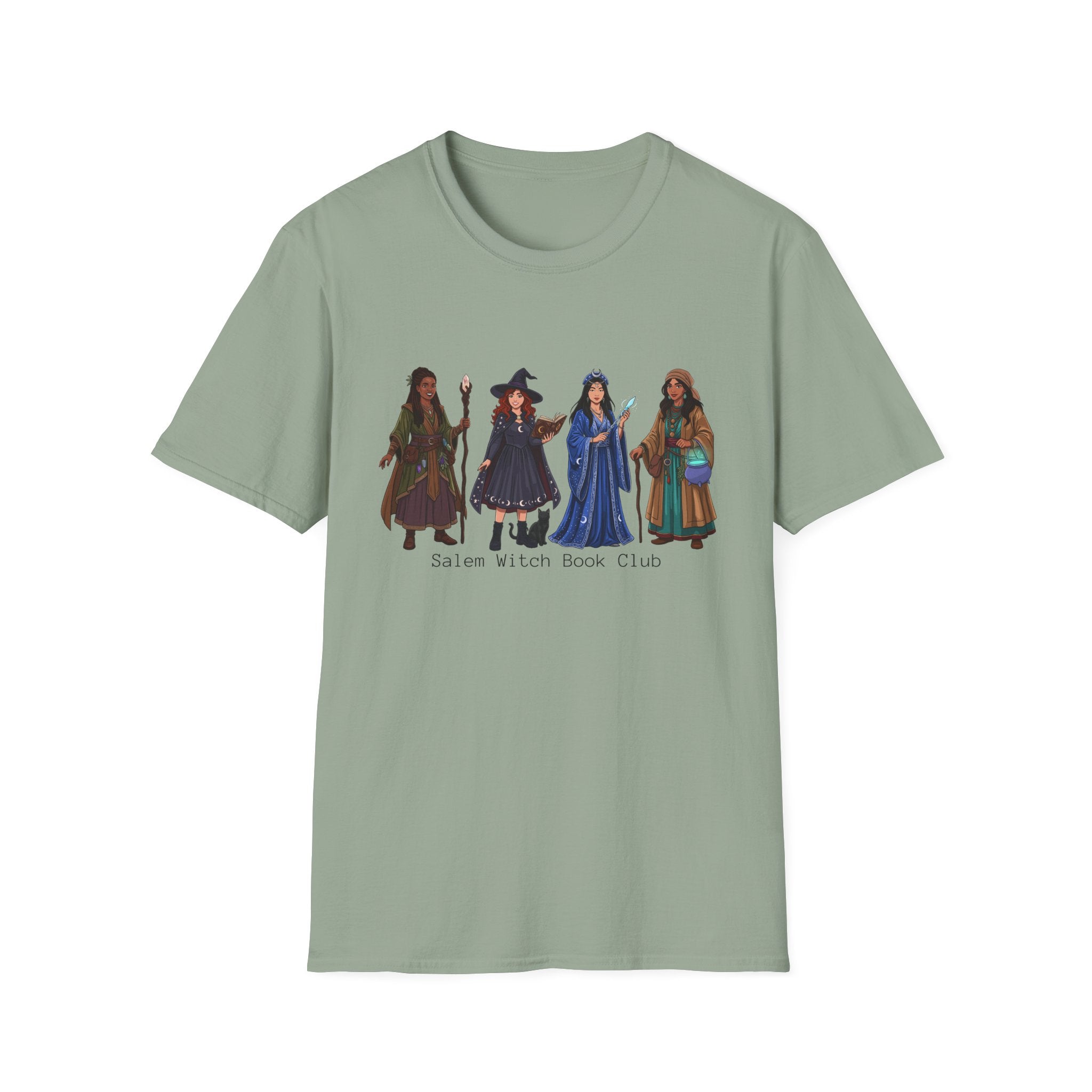 Salem Witch Book Club - 4 Witch's Graphic T-Shirt