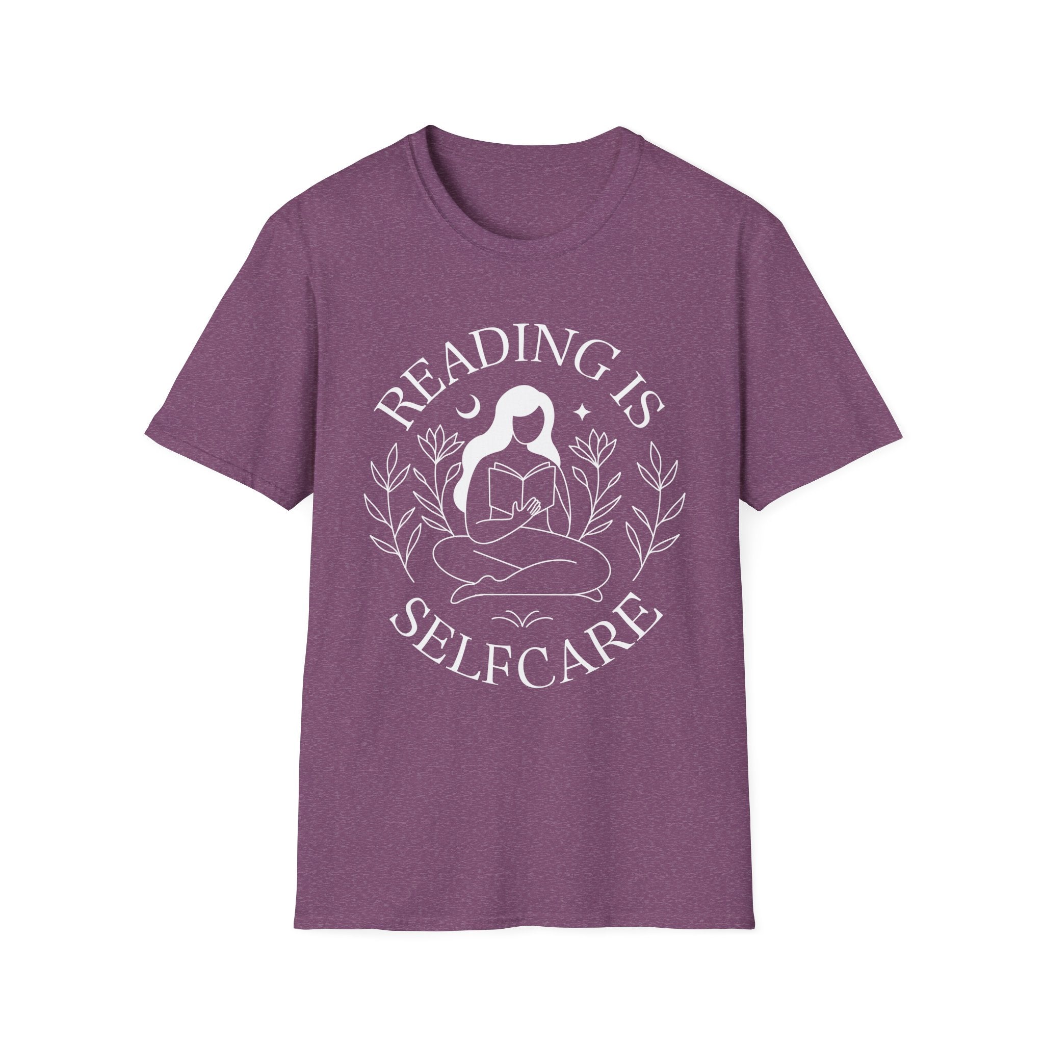 Reading is selfcare - Typography T-Shirt