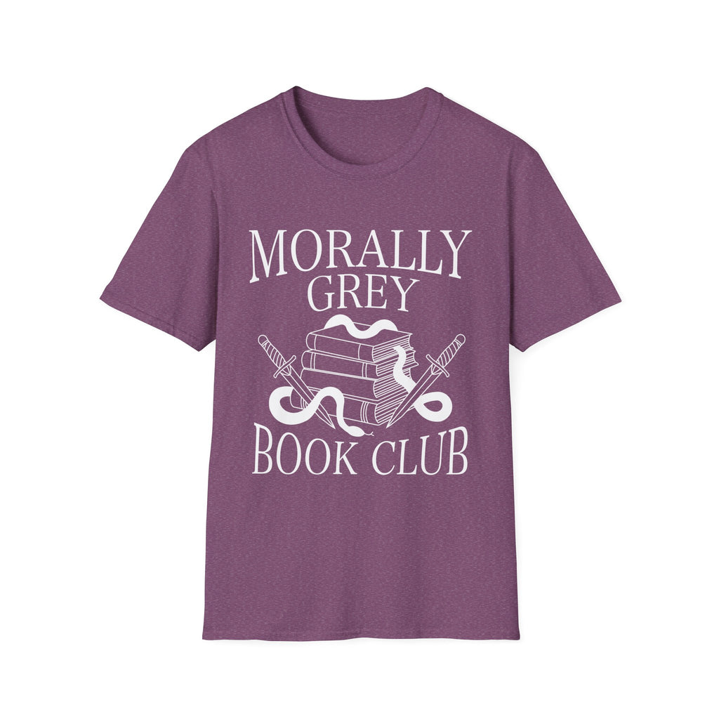 Morally grey book club - Typography T-Shirt