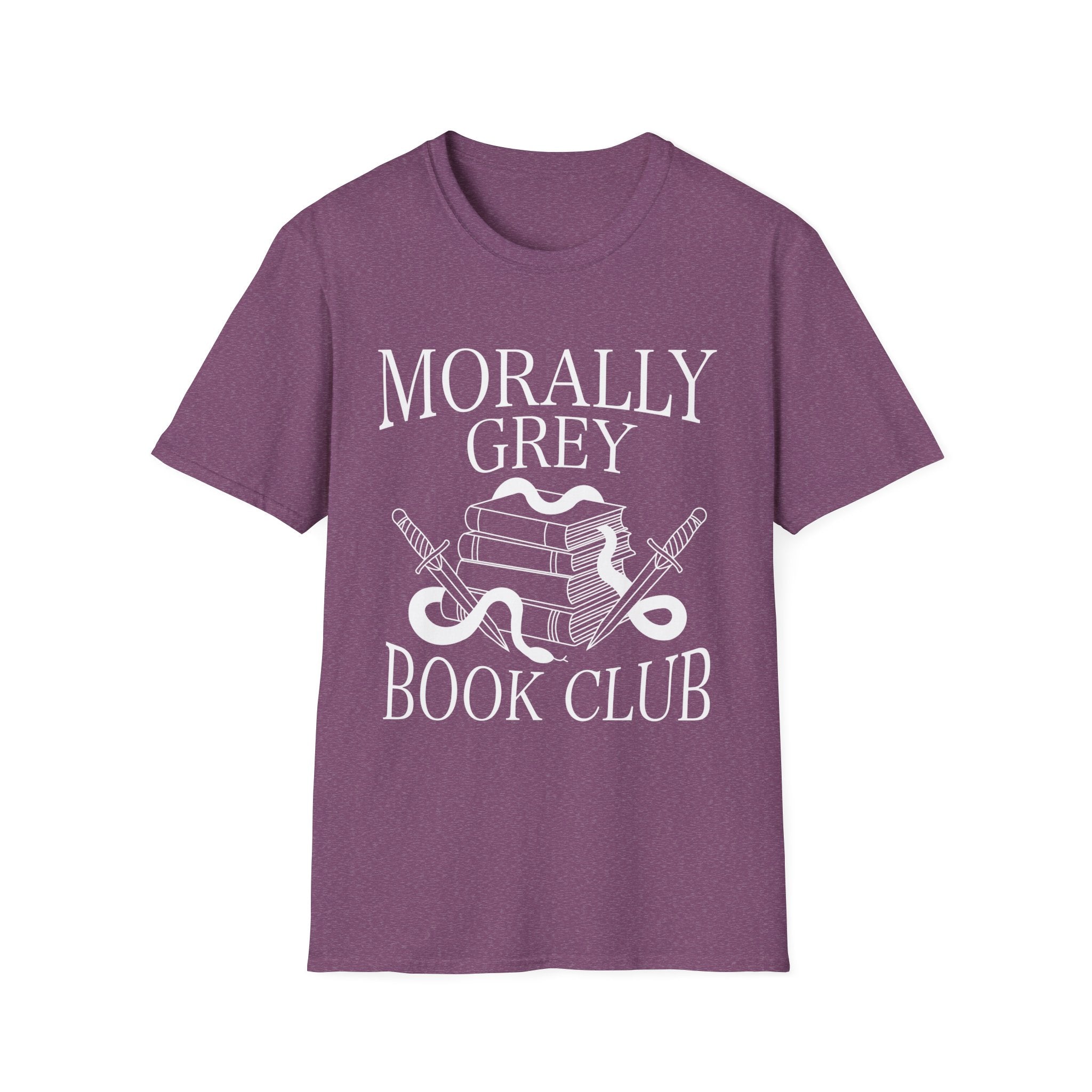 Morally grey book club - Typography T-Shirt