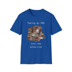 Taking my TBR into the afterlife - Book pile Graphic T-Shirt
