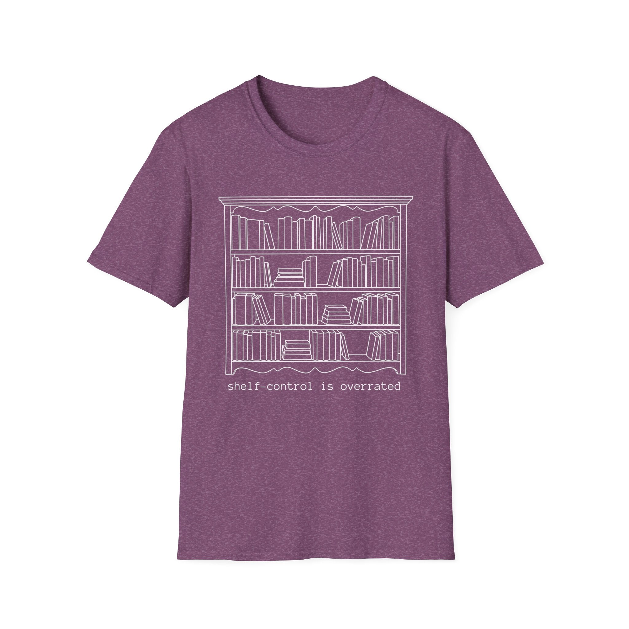 Shelf-control is overrated - Big book shelf T-Shirt
