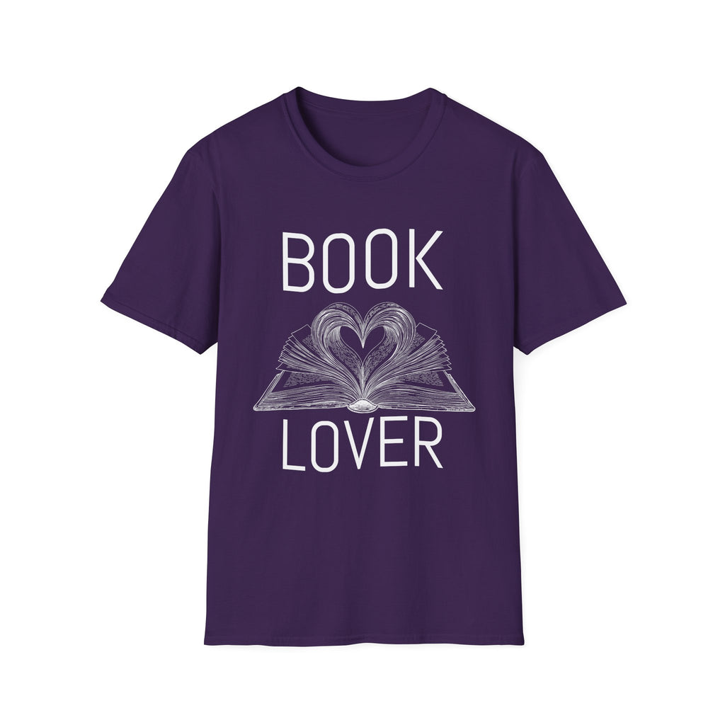 Book lover - Heart Book T-Shirt