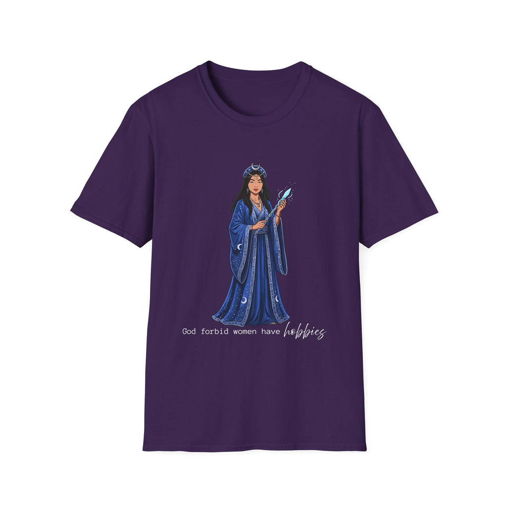 God forbid a women have hobbies - Witch (Style 3) Graphic T-Shirt
