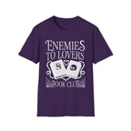 Enemies to lovers book club - Typography T-Shirt