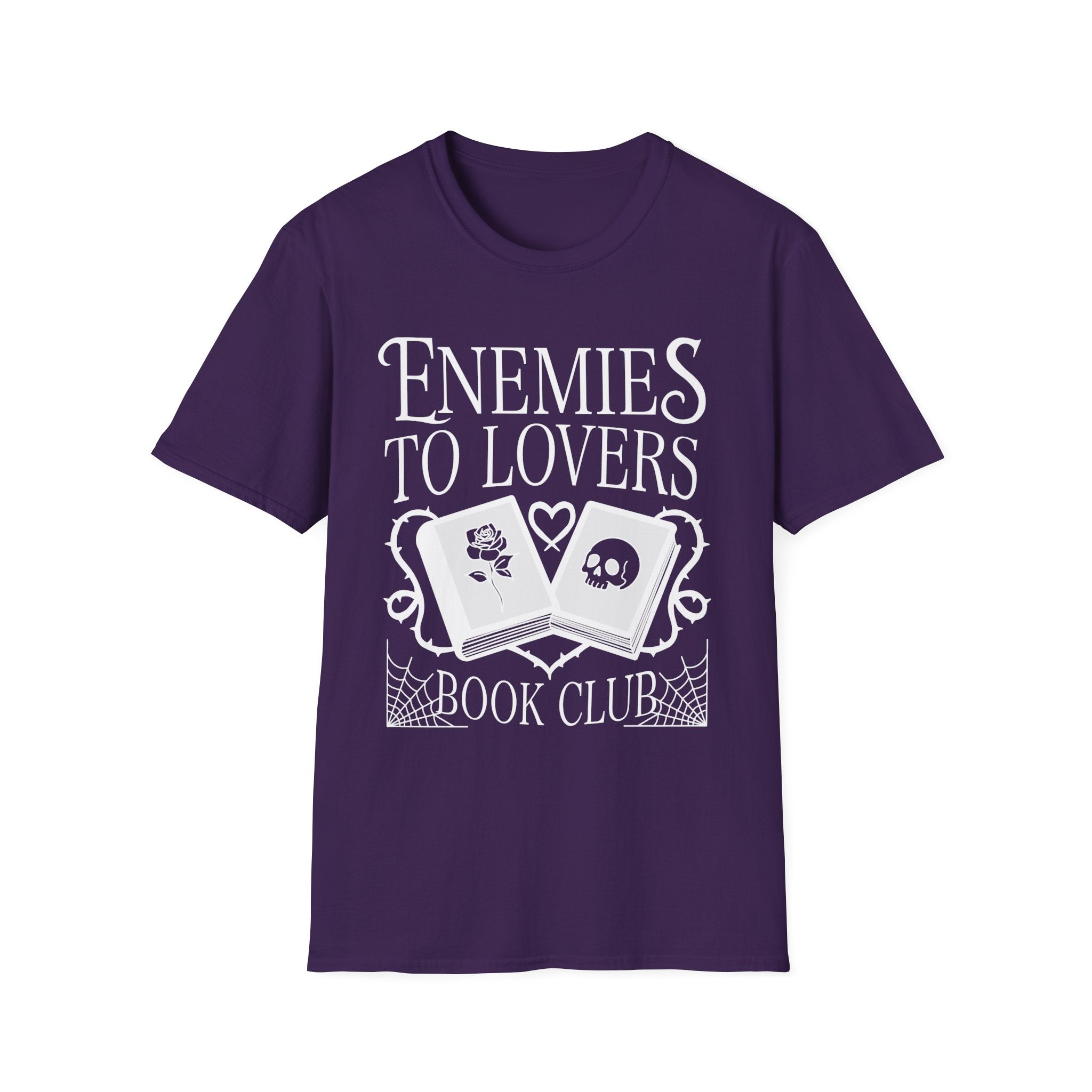 Enemies to lovers book club - Typography T-Shirt