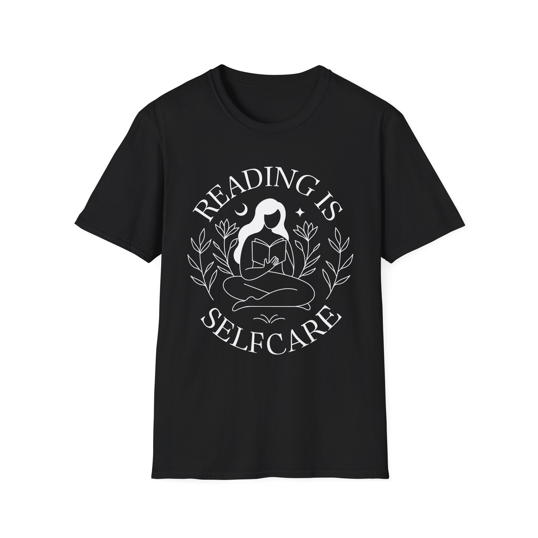 Reading is selfcare - Typography T-Shirt