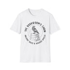 The bookworm's cabin - Typography T-Shirt