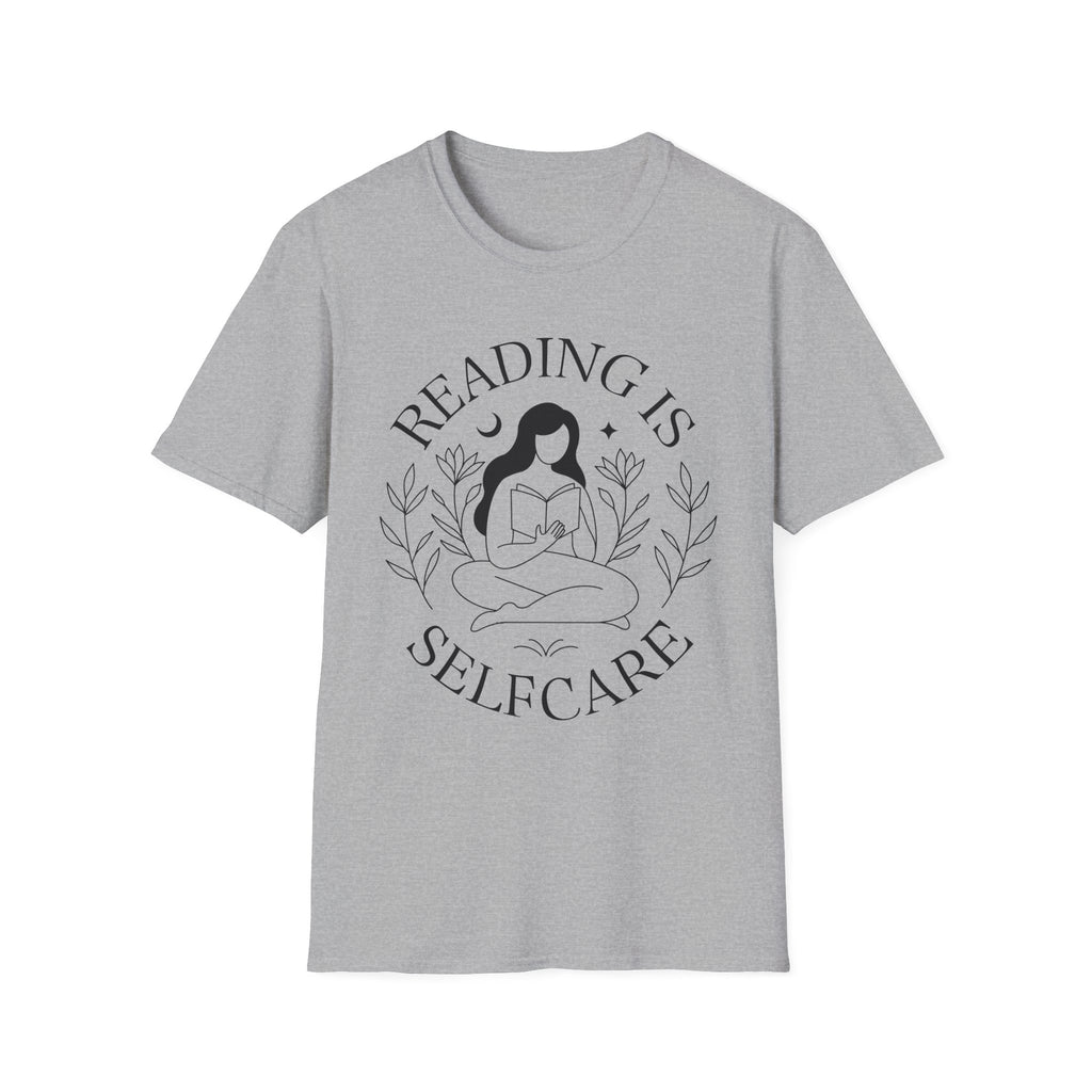 Reading is selfcare - Typography T-Shirt