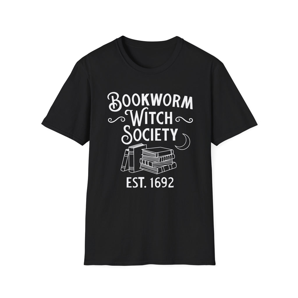 Bookworm Witch Society - Typography T-Shirt