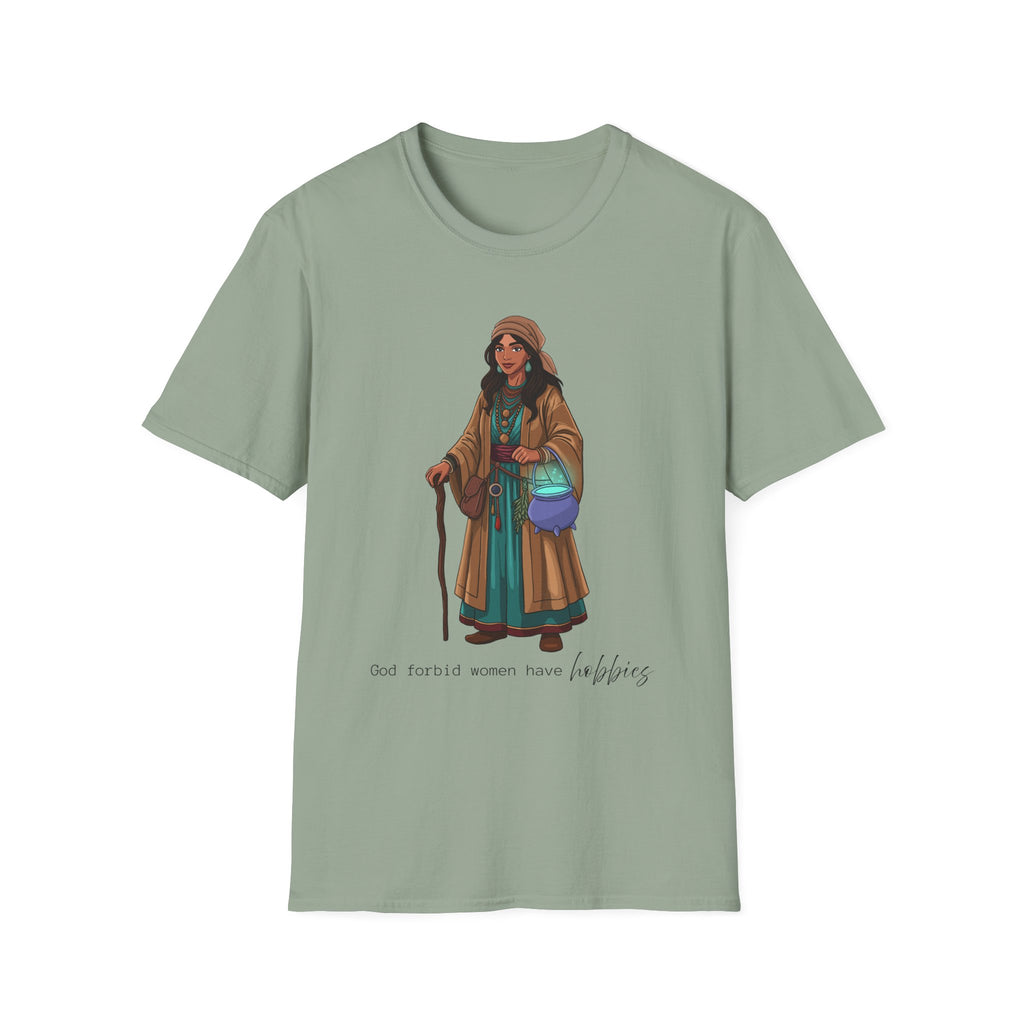 God forbid women have hobbies - Witch (Style 4) Graphic T-Shirt