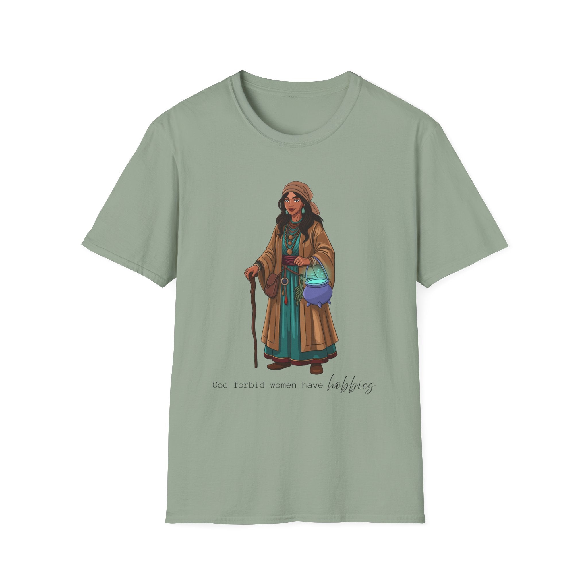 God forbid women have hobbies - Witch (Style 4) Graphic T-Shirt