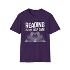 Reading is my self care - Heart Book T-Shirt