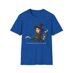 I closed my book to be here - Moody Witch Graphic T-Shirt
