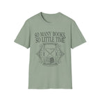 So many books, so little time - Typography T-Shirt