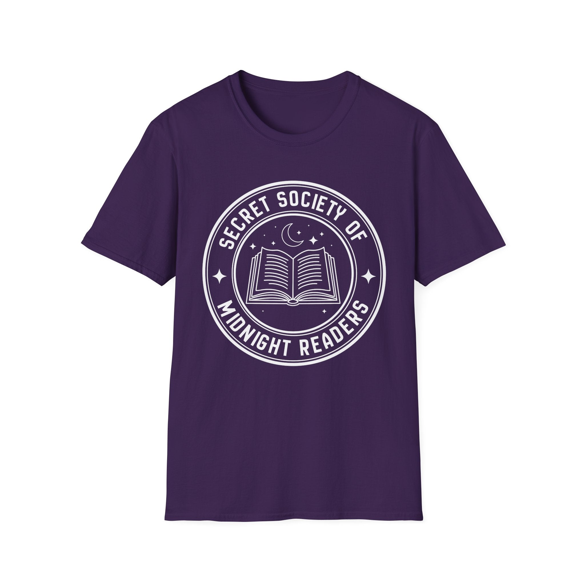 Secret society of midnight readers - Typography T-Shirt