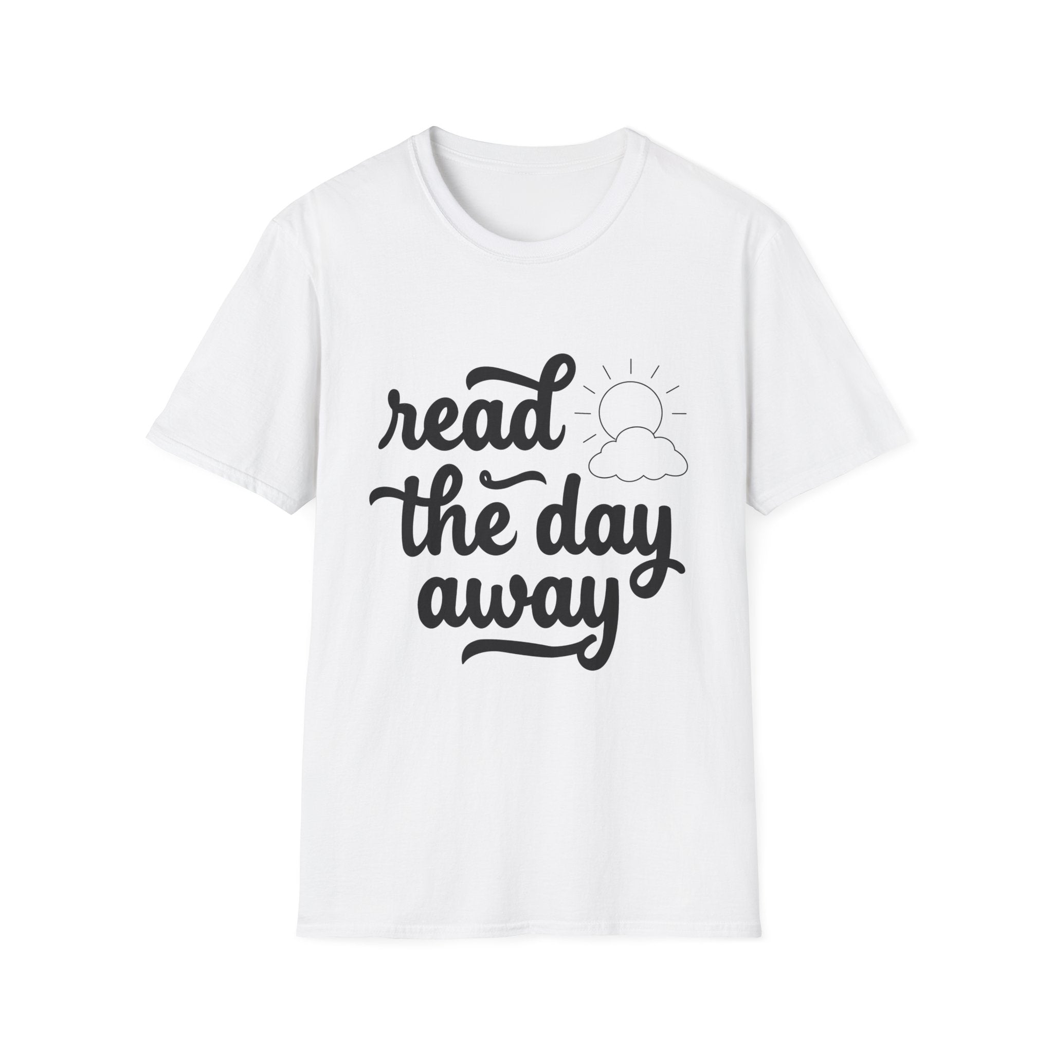 Read the Day Away - Typography T-Shirt