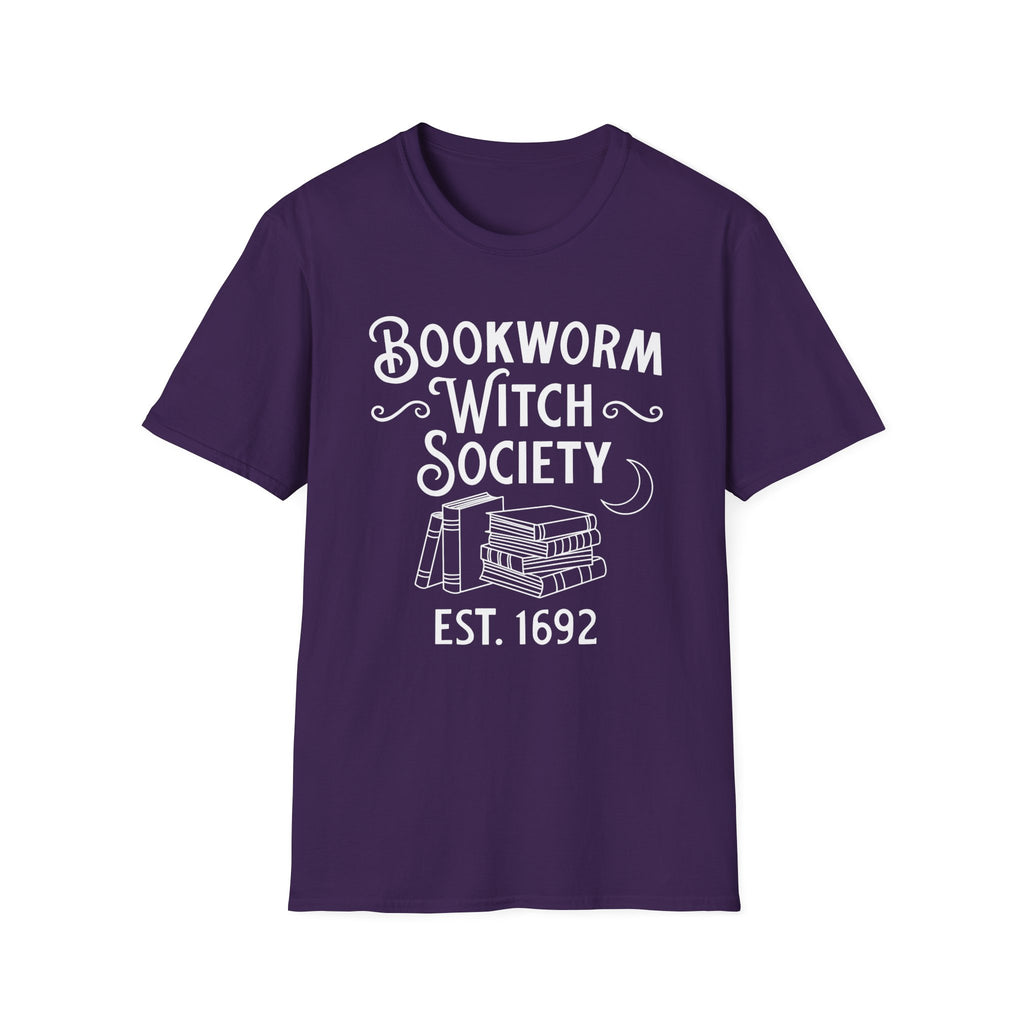 Bookworm Witch Society - Typography T-Shirt