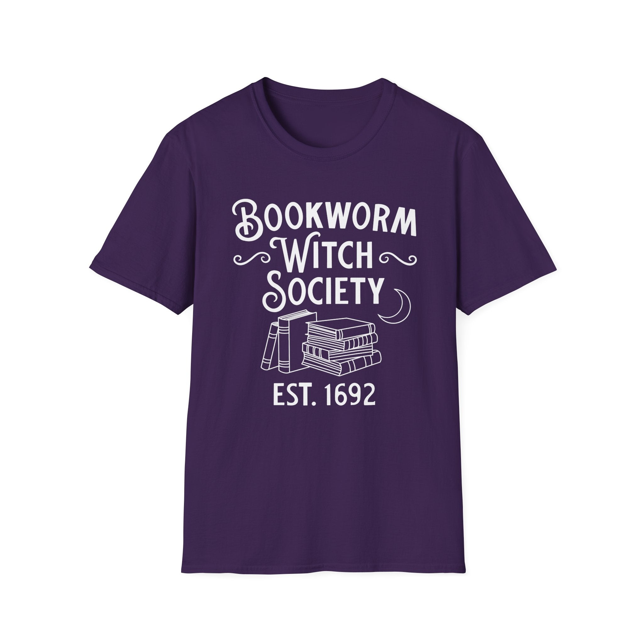 Bookworm Witch Society - Typography T-Shirt