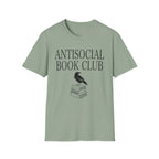 Antisocial book club - Crow on books T-Shirt