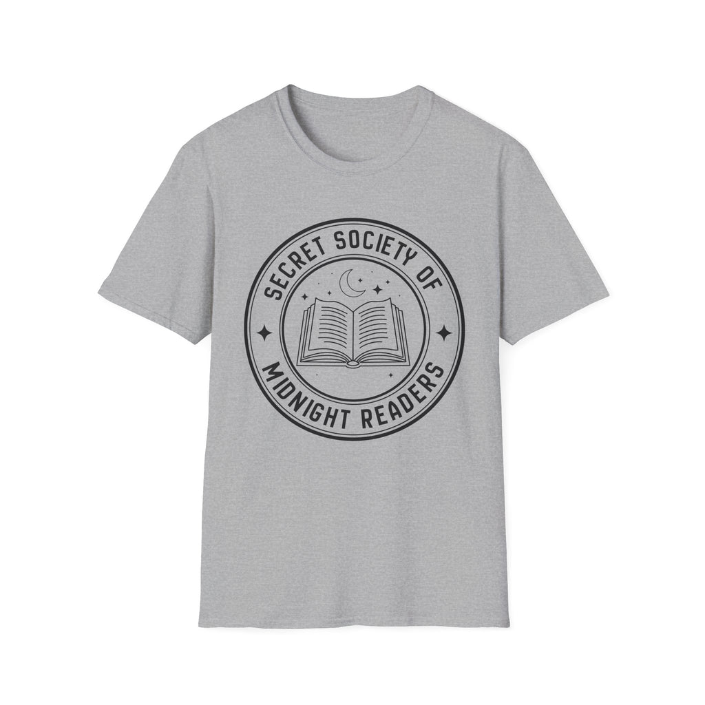 Secret society of midnight readers - Typography T-Shirt