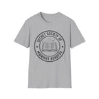 Secret society of midnight readers - Typography T-Shirt