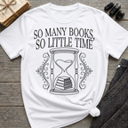 So many books, so little time - Typography T-Shirt