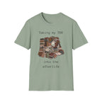 Taking my TBR into the afterlife - Book pile Graphic T-Shirt