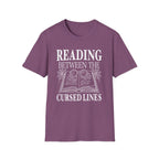 Reading between the cursed lines - Typography T-Shirt