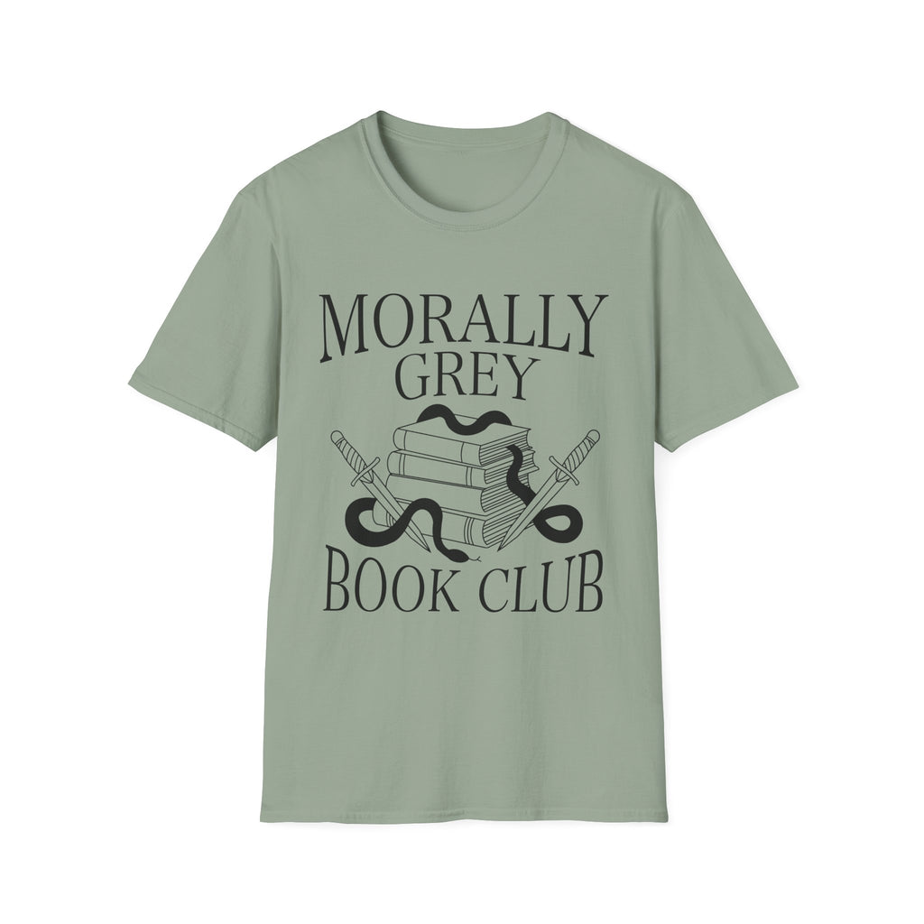 Morally grey book club - Typography T-Shirt
