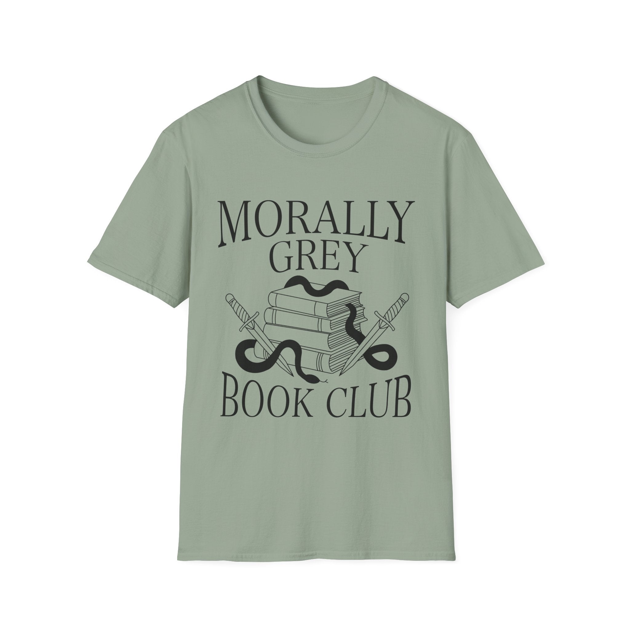 Morally grey book club - Typography T-Shirt