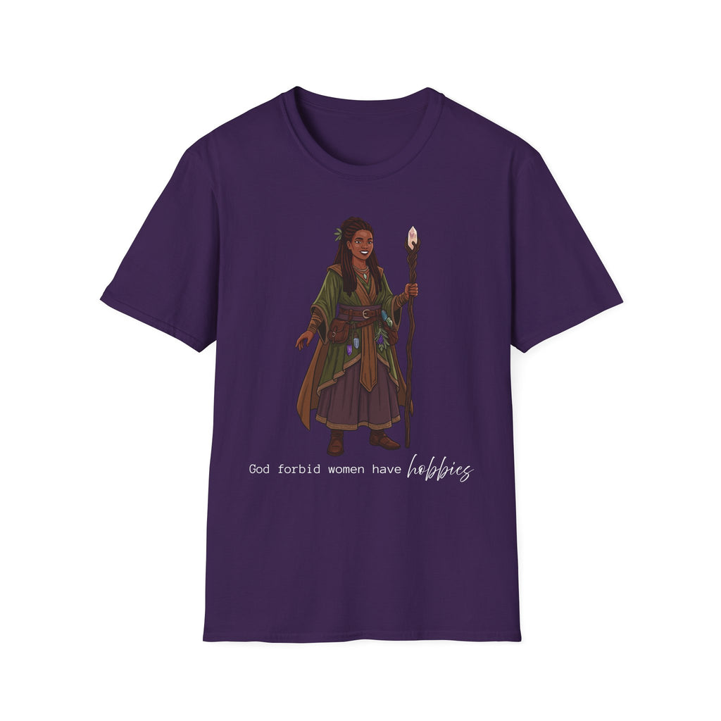 God forbid women have hobbies - Witch (Style 1) Graphic T-Shirt