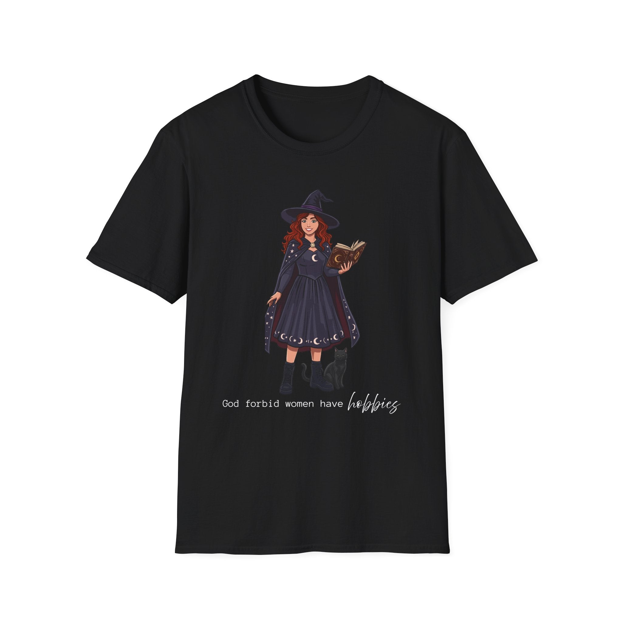 God forbid a women have hobbies - Witch (Style 2) Graphic T-Shirt