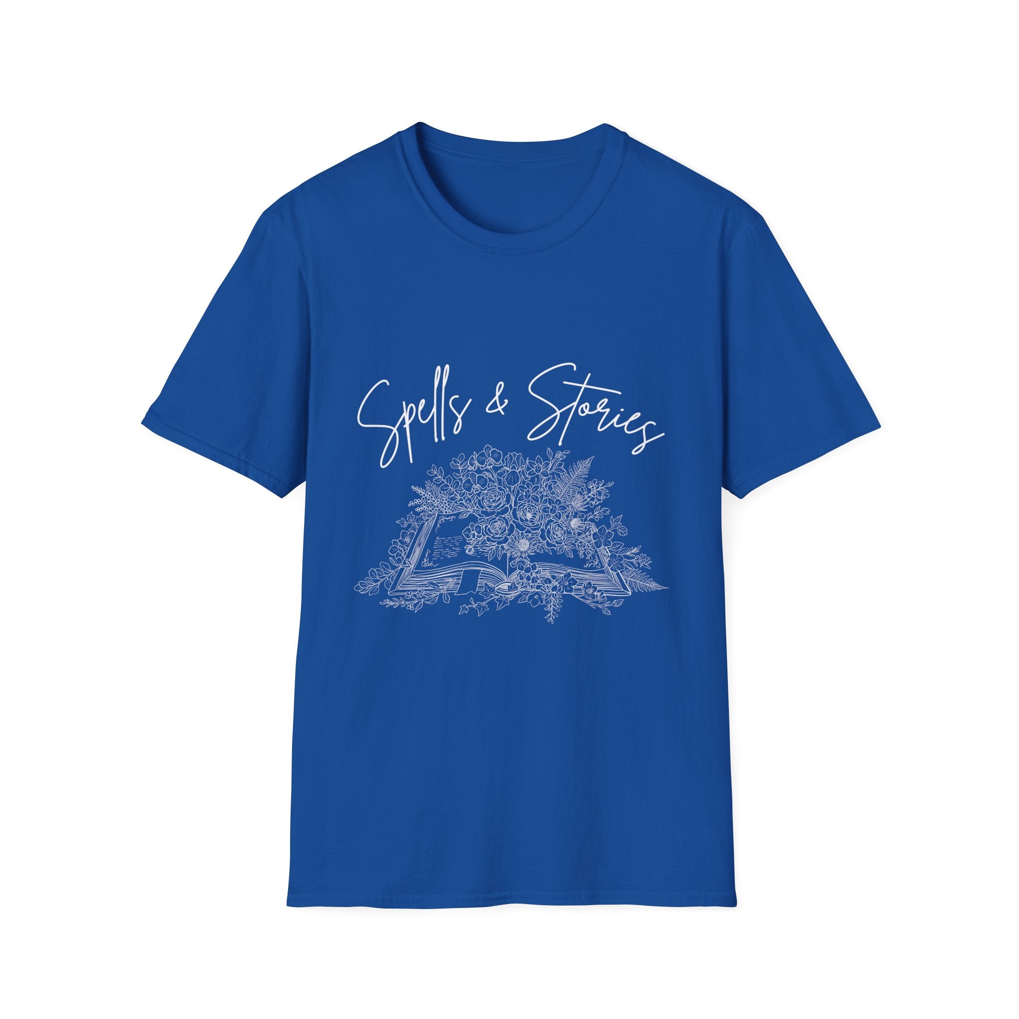 Spells & Stories - Flower Book T-Shirt
