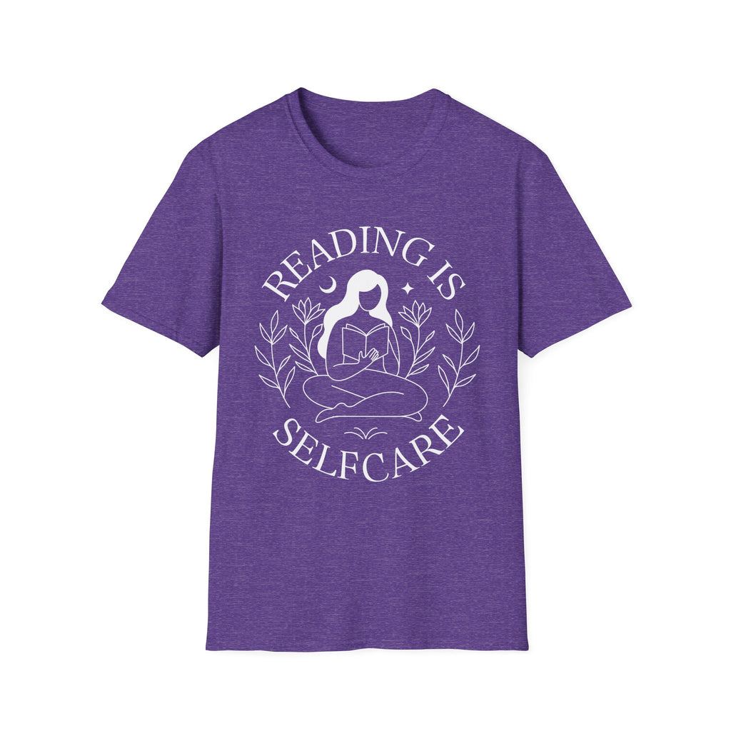 Reading is selfcare - Typography T-Shirt